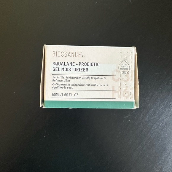 NIB Biossance Squalane + Probiotic Gel Moisturizer 50mL - Picture 1 of 2
